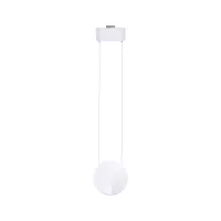 URail Pendelleuchte Alejandro, 3-stufig dimmbar, 800 lm, 10 W, 4000 K, 230 V, weiß - système d'accrochage et décoration - détail 7