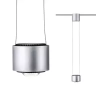 ,URail Suspension Aldan 930lm / 530lm 8,,5W / 4,,5W 4000K gradable 230V Chrome mat,,, - système d'accrochage et décoration - détail 2