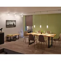 ,URail Suspension Arido II GU10 560lm 5W 2700K 230V Chrome mat,, Clair,,, - système d'accrochage et décoration - détail 9