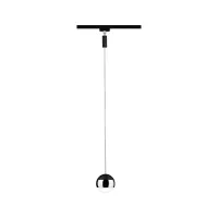 ,URail Suspension Capsule II 400lm 6,,3W 2700K gradable 230V Noir mat,,, - système d'accrochage et décoration - détail 1