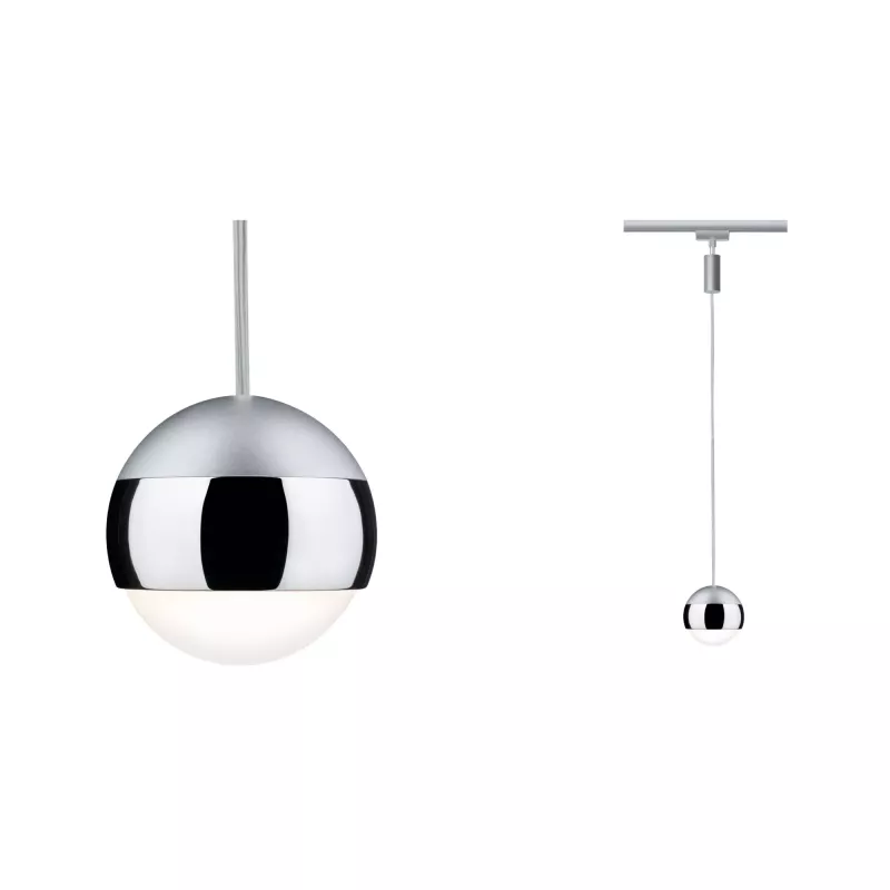 ,URail Suspension Capsule II 439lm 6,,3W 2700K dimmable 230V Matt chrome,,, PAULMANN 12 - Cimaise Tableau 