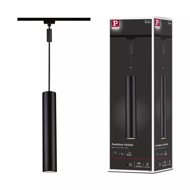 URail Pendelleuchte Catalejo GU10 max. 10W dimmbar 230V