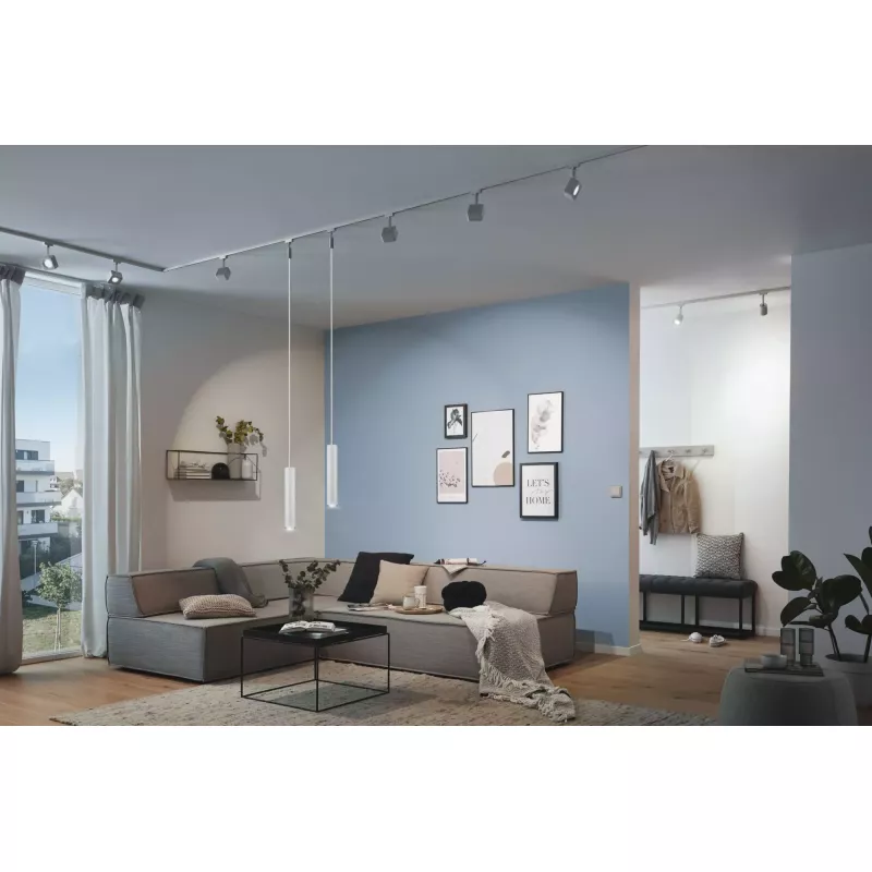 ,URail Pendelleuchte Catalejo GU10 max. 10W dimmbar 230V Chrom matt,,,