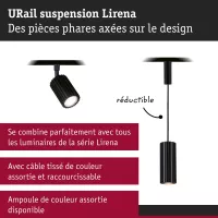 URail Suspension Lirena GU10 max. 10W 230V - système d'accrochage et décoration - détail 6