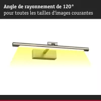 ,Éclairage de tableau LED Mingo 3000K 510lm 230V 9,,5W Laiton patiné, - système d'accrochage et décoration - détail 5