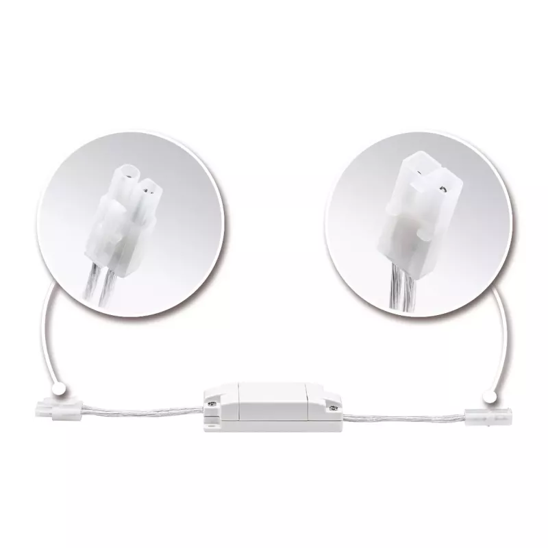 CorDuo 3-Stufen-Dimmerkabelsystem, 3-stufiger Dimmer, Weiß
