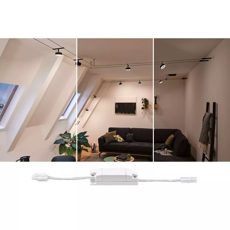 CorDuo 3-Step-Dim Cable System, 3-Level Dimmer, White