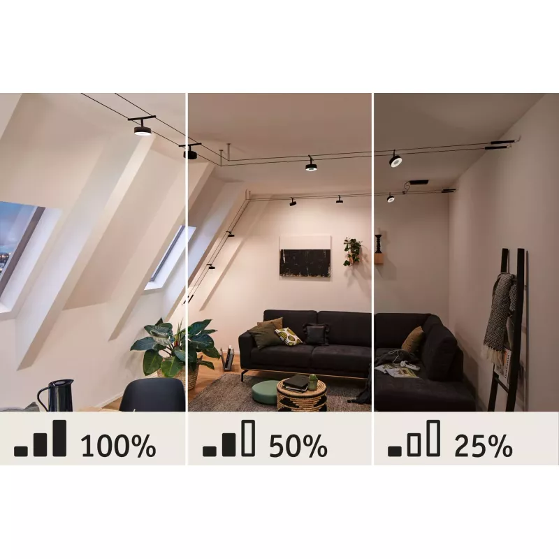 CorDuo 3-Stufen-Dimmerkabelsystem, 3-stufiger Dimmer, Weiß