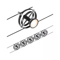 CorDuo Système sur câbles Cardan Kit de base GU5,3 max. 5x10W 230/12V - système d'accrochage et décoration - détail 27