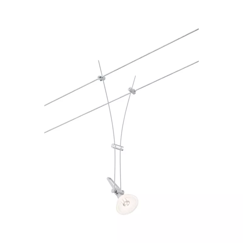 Sistema de cables CorDuo Comet Spot, GU5.3 individual, máx. 50 W, regulable, 12 V