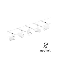 CorDuo Système sur câbles Cup Kit de base GU5,3 max. 5x10W 230/12V - système d'accrochage et décoration - détail 1