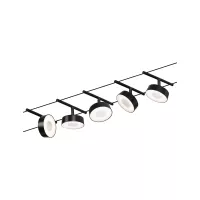 Kit básico de sistema de cable circular LED CorDuo 5x180lm 5x5W 3000K 230/12V - système d'accrochage et décoration - détail 21