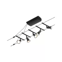 Kit básico del sistema de cable CorDuo Salt GU5.3 máx. 5x10W 230/12V - système d'accrochage et décoration - détail 12