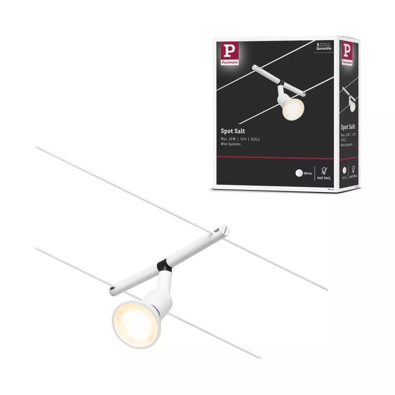 CorDuo Kabelsystem Salt Spot Einzeln GU5.3 max. 10W 12V