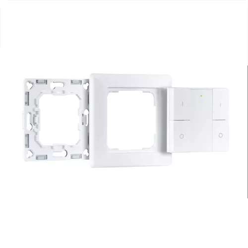 Interrupteur mural Smart Home Zigbee 3.0 On/Off/Dimm Blanc