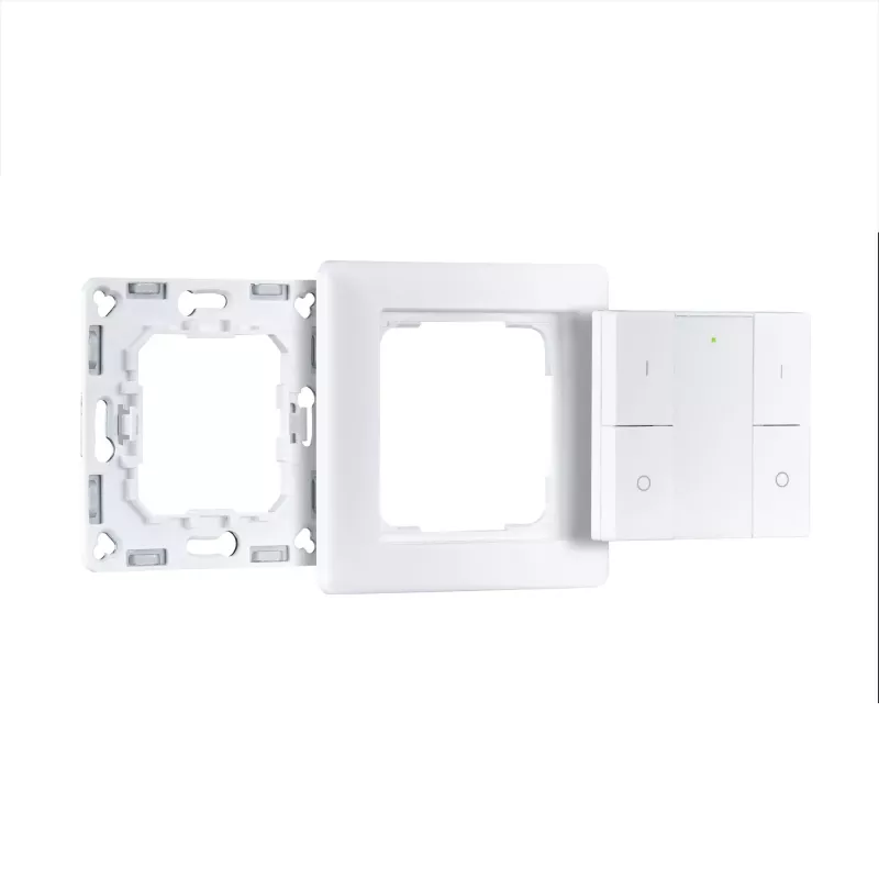 Smart-Home-Wandschalter Zigbee 3.0 Ein/Aus/Dimmen, Weiß