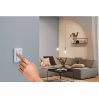 Smart Home Zigbee 3.0 On/Off/Dimm Wall Switch White - système d'accrochage et décoration - détail 6