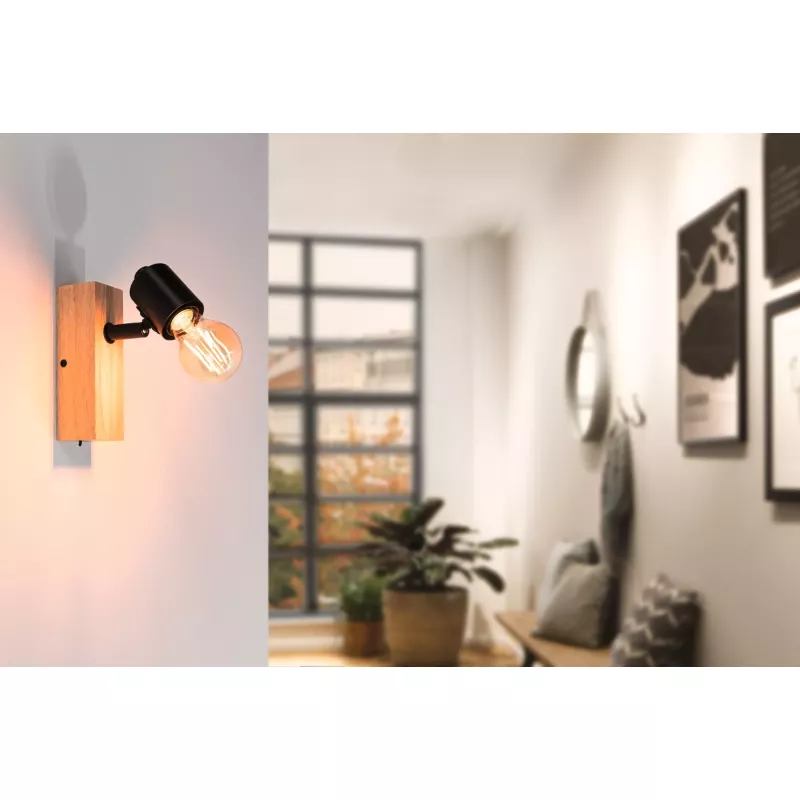 LED Spotlight Arvid E27 230V max. 20W gradable Noir