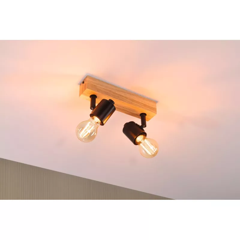 LED Spotlight Arvid E27 230V max. 2x20W dimmable Black