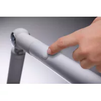 LED Schreibtischlampe mit 3-stufiger Dimmfunktion, FlexBar-Schalter, weißem Schalter, 700 lm - système d'accrochage et décoration - détail 13