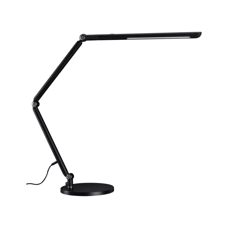 LED Schreibtischlampe mit 3-stufiger Dimmfunktion, FlexBar-Schalter, weißem Schalter, 700 lm