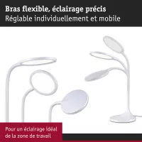 Mejan LED Schreibtischlampe 4000K 1200lm - système d'accrochage et décoration - détail 4