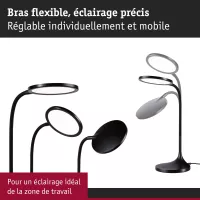 Mejan LED desk lamp 4000K 1200lm - système d'accrochage et décoration - détail 11