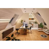Lámpara de escritorio LED Numis QI blanca con interruptor, 1000 lm - système d'accrochage et décoration - détail 10