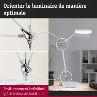 Numis QI White Switch LED desk lamp 1000lm - système d'accrochage et décoration - détail 29