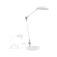 Lámpara de escritorio LED Numis QI blanca con interruptor, 1000 lm - système d'accrochage et décoration - détail 31