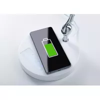 Numis QI White Switch LED Schreibtischlampe 1000lm - système d'accrochage et décoration - détail 41