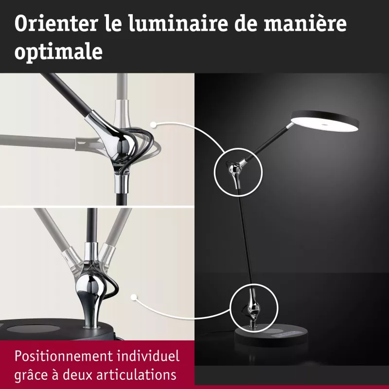 Numis White Switch LED Schreibtischlampe 1000lm