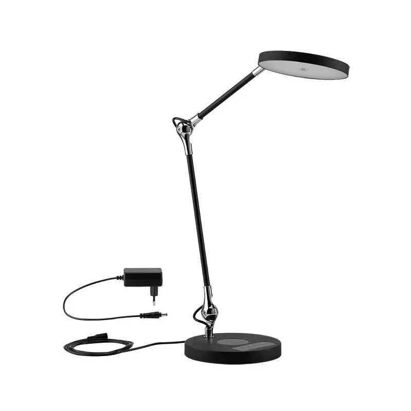 Lámpara de escritorio LED Numis blanca con interruptor, 1000 lm