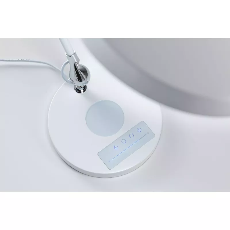 Lámpara de escritorio LED Numis blanca con interruptor, 1000 lm