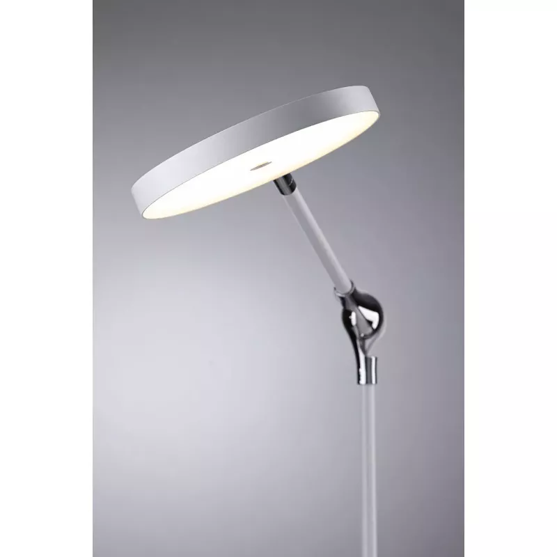 Lámpara de escritorio LED Numis blanca con interruptor, 1000 lm