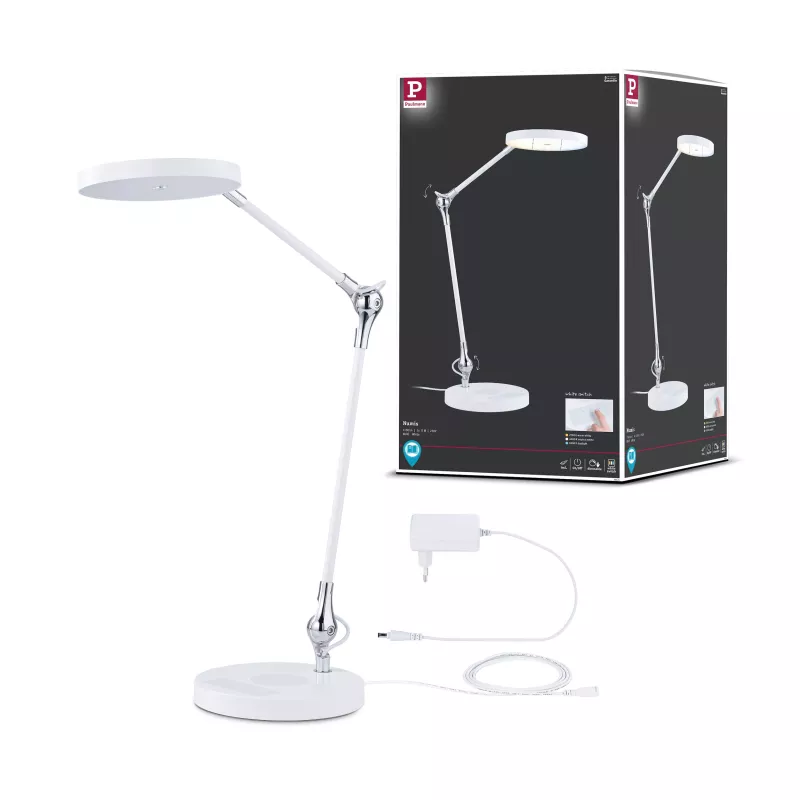 Numis White Switch LED Schreibtischlampe 1000lm