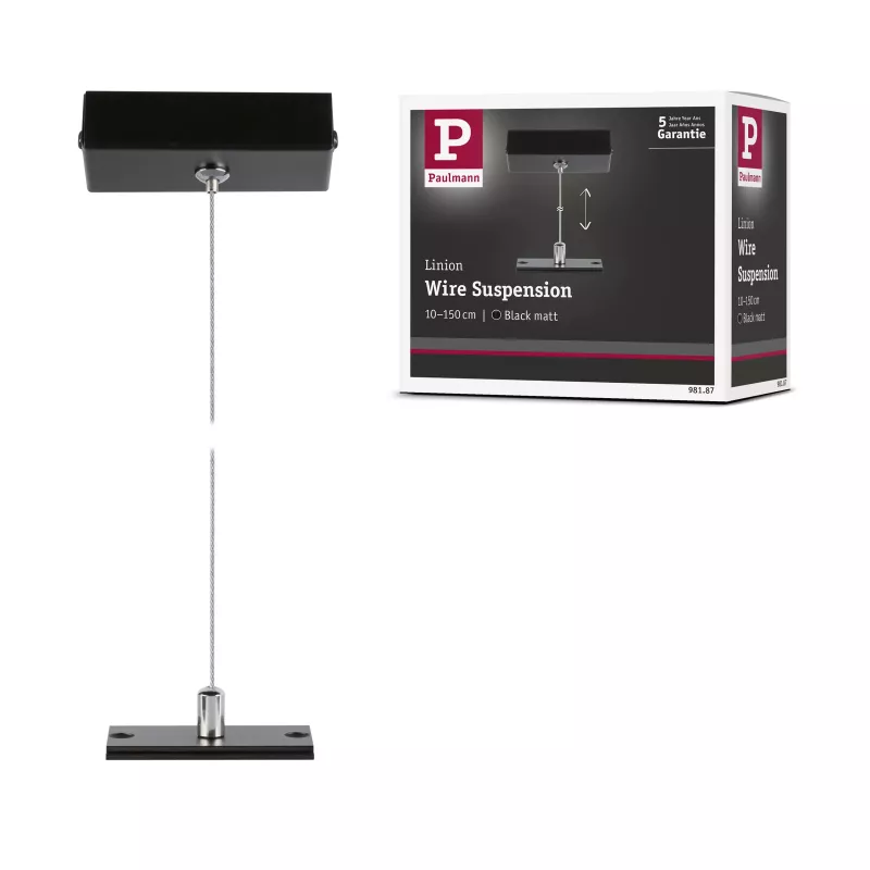 Linion Accessories Cable Suspension Black Signal 40x1500mm