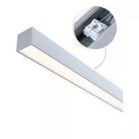 Linion Alimentation électrique Power Channel 230/24V 17W Chrome mat 1m - système d'accrochage et décoration - détail 7