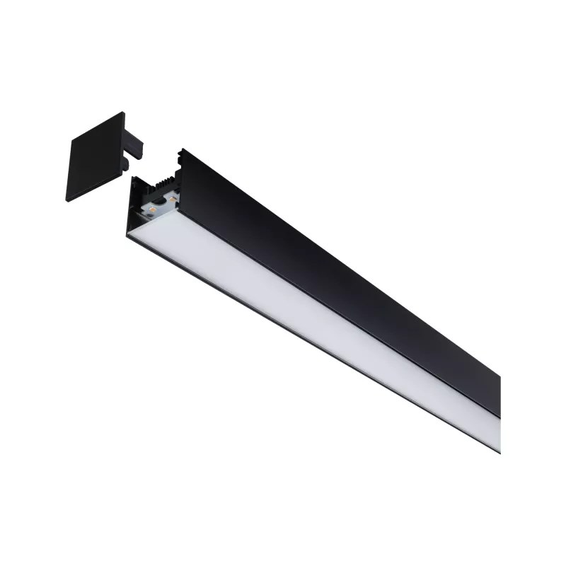 Linion Power Channel 230/24V 17W Schwarzes Netzteil, 1m Signal