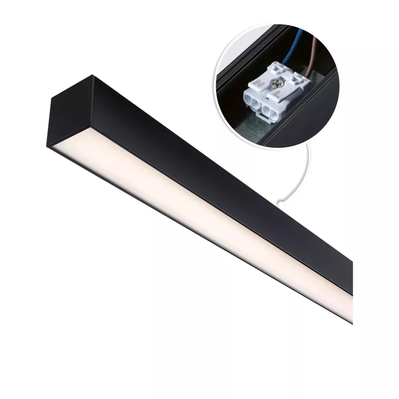 Linion Alimentation électrique Power Channel 230/24V 17W Noir signal 1m