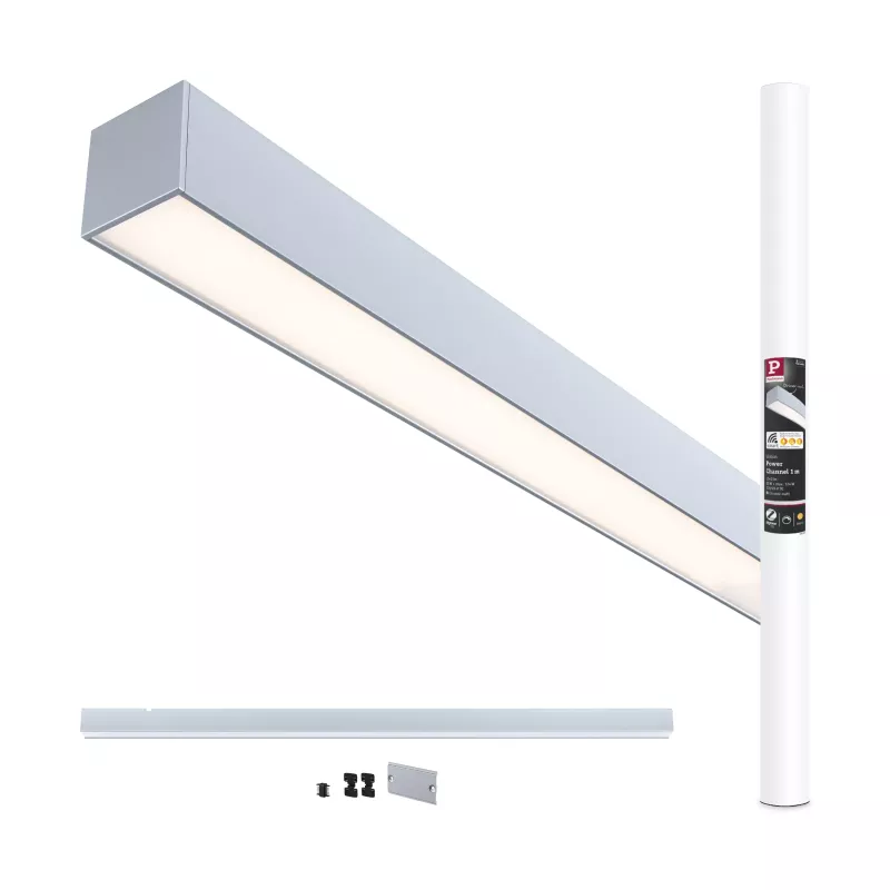 Linion Alimentation électrique Power Channel Zigbee 230/24V 17W Chrome mat 1m