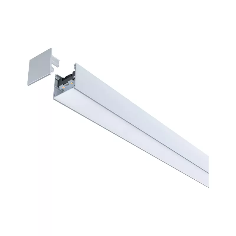 Linion Canal lumineux 0,5m 24V 8,5W 3000K Chrome mat
