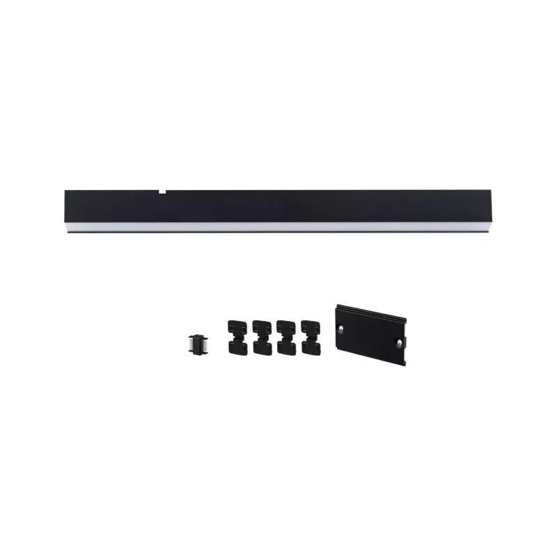 Linion 0,5 m 24 V 8,5 W 3000 K Schwarze Signalleuchte