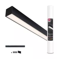 Linion Canal lumineux 0,5m 24V 8,5W 3000K Noir signal - système d'accrochage et décoration - détail 19