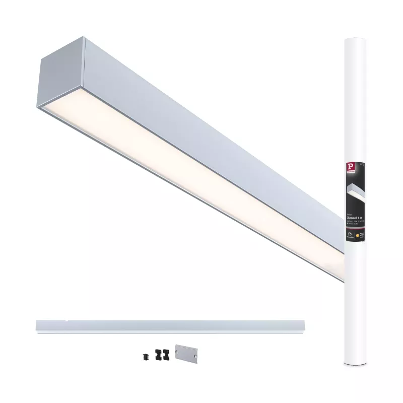 Linion Canal lumineux 1m 24V 17W 3000K Chrome mat