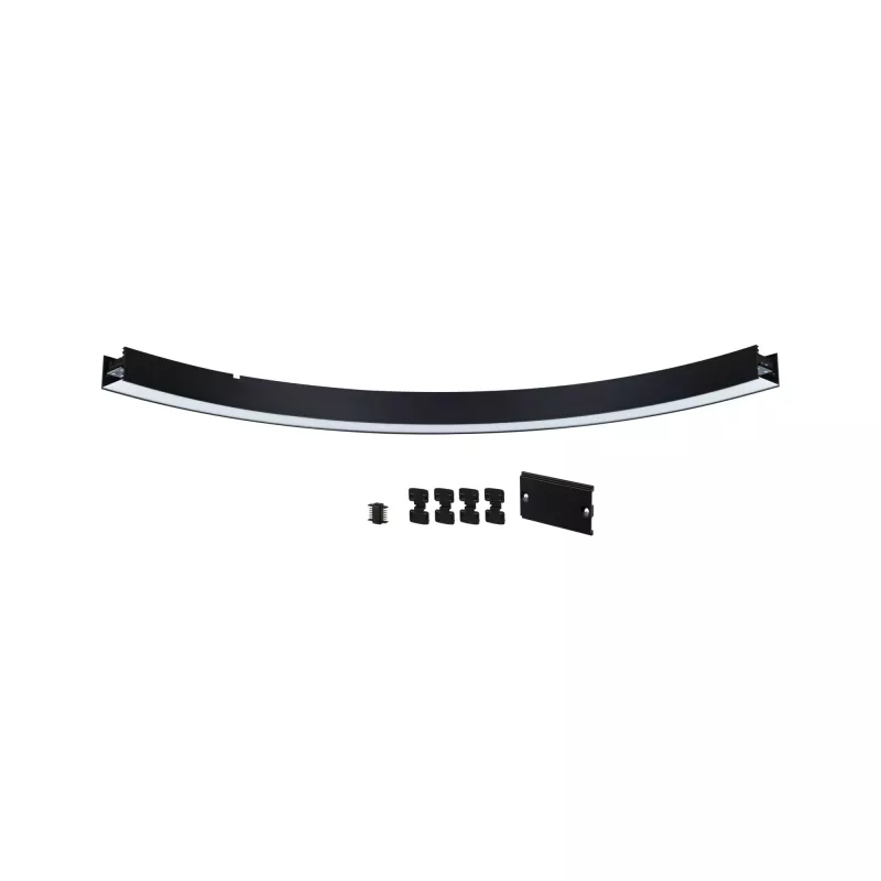 Linion 90° Channel Light 24V 13W 3000K Black Signal