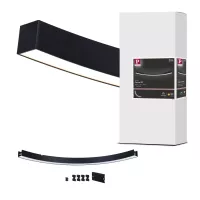 Linion 90° Channel Light 24V 13W 3000K Black Signal - système d'accrochage et décoration - détail 15