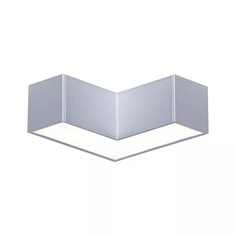 Linion Lichtkanal 90° 24V 3,5W 3000K Mattchrom - système d'accrochage et décoration