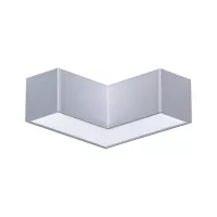 Linion Light channel 90 ° 24V 3.5W 3000K Matt chrome - système d'accrochage et décoration - détail 3
