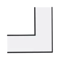 Linion 90° Channel Light 24V 3.5W 3000K Black Signal - système d'accrochage et décoration - détail 2